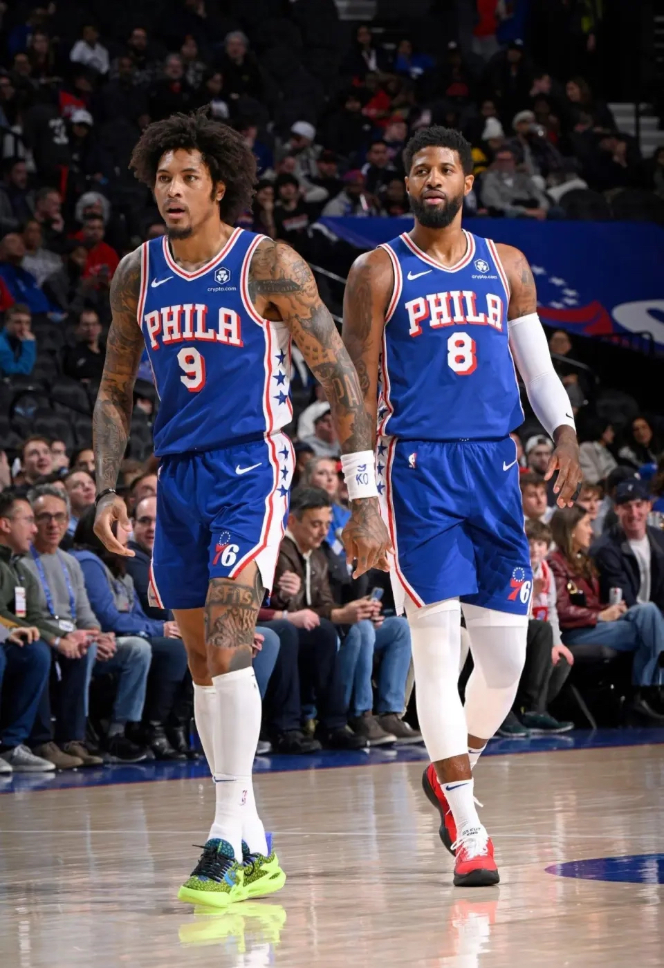 关于76人碾压太阳，克莱统治全场的信息